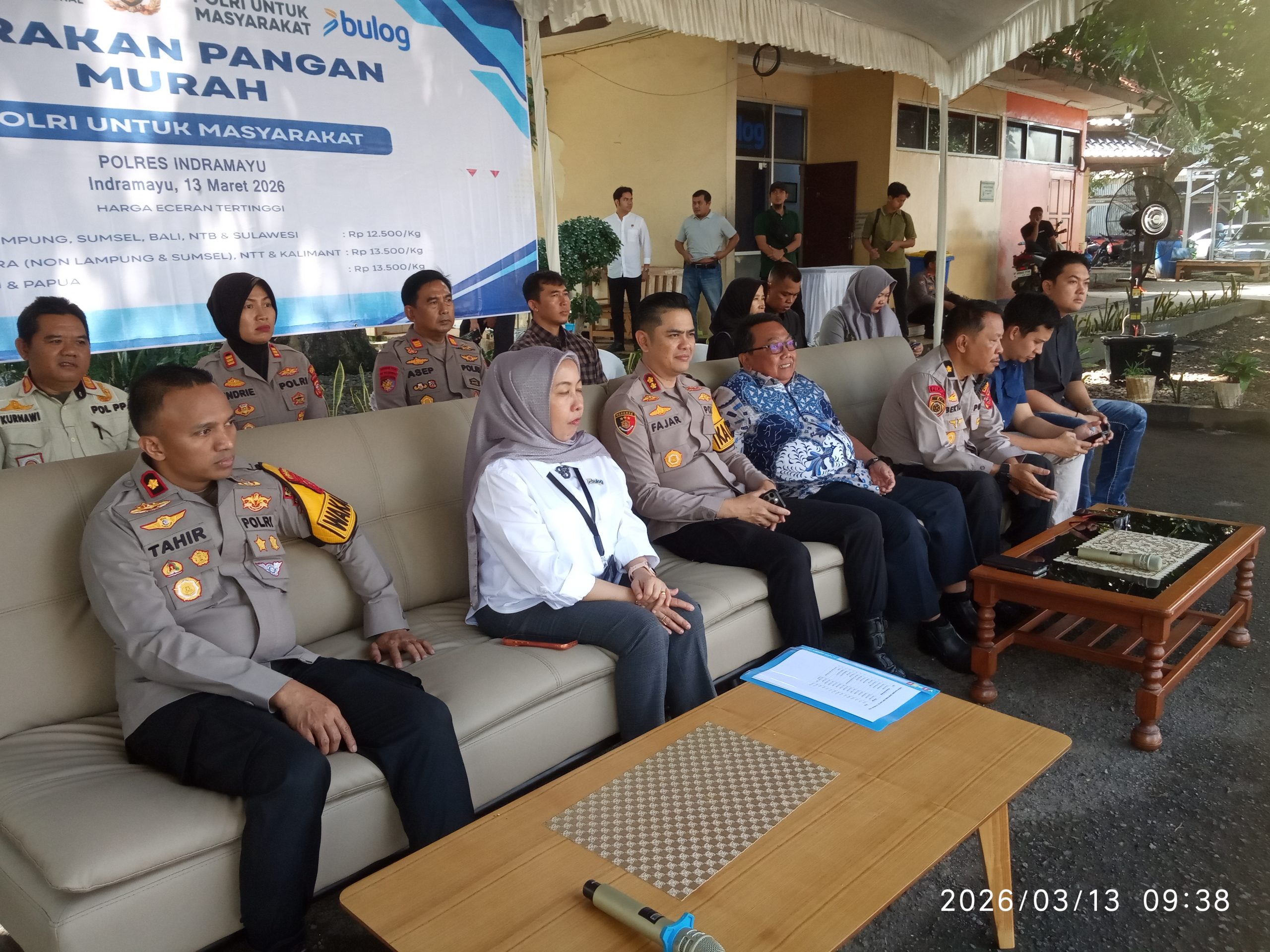 Polres Indramayu Kerjasama Bulog Membuka Program Gerakan Pangan Murah Untuk Masyarakat “