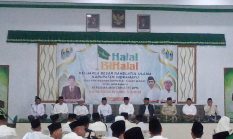 Halal Bihalal Keluarga Besar NahdlaHalaltul Ulama ( NU) Kabupaten Indramayu Dan Penyerahan Tanah Wakaf Oleh Menteri ATR/ BPN. Republik Indonesia “